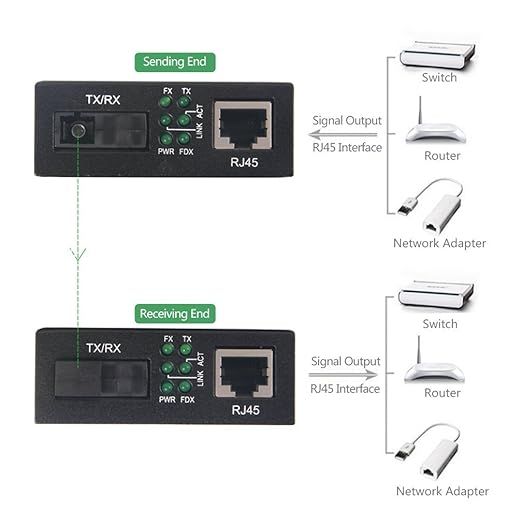 A Pair of Gigabit Ethernet Single-Mode